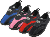 G1185-Y - Wholesale Youth's "Wave" Nylon Upper With TPR. Outsole Comfortable Water Shoes