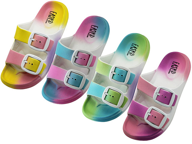 G2240-A - Wholesale Youth's 2-Buckle Sandals