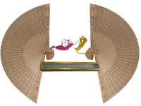 G420 - Wholesale 12" Sandle wood Hand Fan