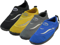 M1182 - Wholesale Men's "Wave" Nylon Upper With TPR. Outsole Quick Drying Water Shoes