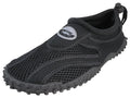 M1185 - Men's "Wave" Nylon Upper Outdoor Sport Water Shoes All Black (M1185-BB) M1185-BB-7TO13