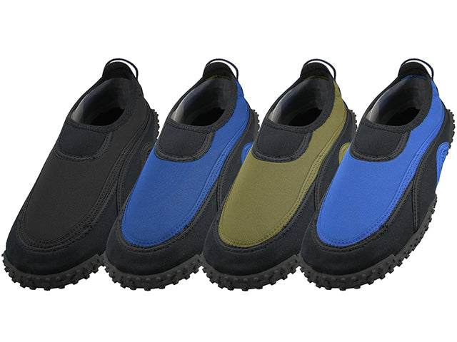 M1189 - Wholesale Men's "Wave" Nylon Upper With TPR. Outsole Quick Drying Water Shoes