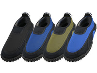 M1189 - Wholesale Men's "Wave" Nylon Upper With TPR. Outsole Quick Drying Water Shoes