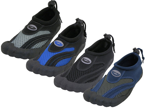M2285 - Wholesale Men's "Wave" Nylon Upper With TPR. Outsole Barefoot Quick Drying Outdoor Sport Water Shoes