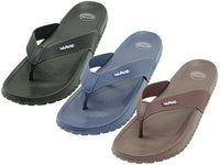 M7712 - Wholesale Men's "Wave" Super Soft Thong Sport Sandals