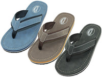 M7725 - Wholesale Men's " Wave " Comfortable Sport Thong Sandals