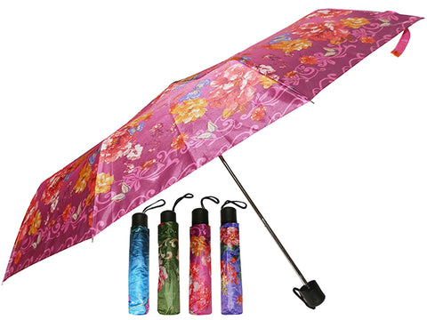 M844 - Wholesale Women's Super Mini Tri-Fold Umbrellas