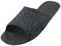 M9888-BB - Wholesale Men's "Easy USA" Soft Rubber Slide Open Toe Waterproof Sandals Black (M9888-BB) M9888-BB-7TO13