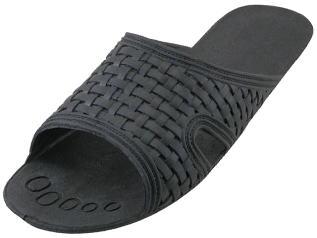 M9888-BB - Wholesale Men's "Easy USA" Soft Rubber Slide Open Toe Waterproof Sandals