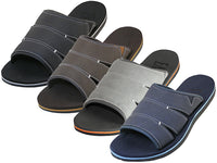 M9965 - Wholesale Men's " Easy USA " Soft Comfortable Slide Sandals