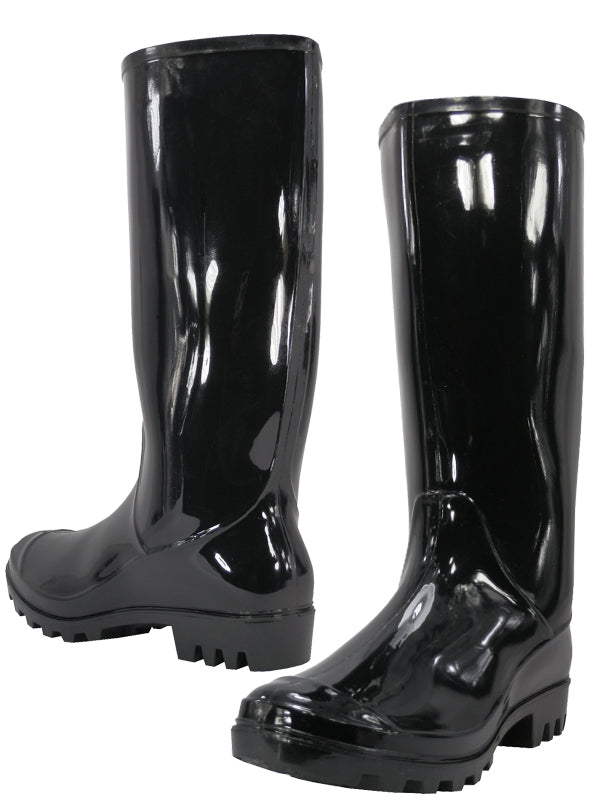 RB-010 - Women's "Easy USA" 13½ Inches Super Soft Rubber Rain Boots