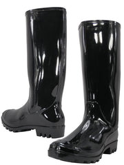 RB-010 - Women's "Easy USA" 13½ Inches Super Soft Rubber Rain Boots