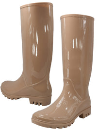 RB-010 - Women's "Easy USA" 13½ Inches Super Soft Rubber Rain Boots