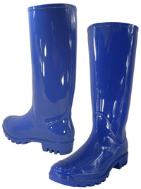 RB-010 - Women's "Easy USA" 13½ Inches Super Soft Rubber Rain Boots