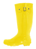 RB-020 - Women's "Easy USA" 15.5" Super Soft Rubber Rain Boots Yellow (RB-020-Y) RB-020-Y-6TO10