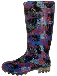RB-19 - Wholesale Women's "Easy USA" 13½ Inches Super Soft Rubber Rain Boots
