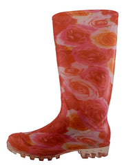RB-29 - Wholesale Women's "Easy USA" 13½ Inches Super Soft Rubber Rain Boots