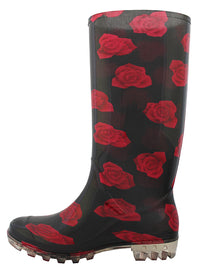 RB-37 - Wholesale Women's "Easy USA" 13.5 Inches Super Soft Rubber Rain Boots