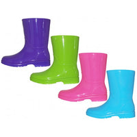 RB-55-A - Children's "EasyUSA" Waterproof Soft Rubber Rain Boots