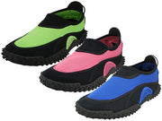 S1189LA - Wholesale Women's "Wave" Nylon Upper With TPR. Outsole Water Shoes