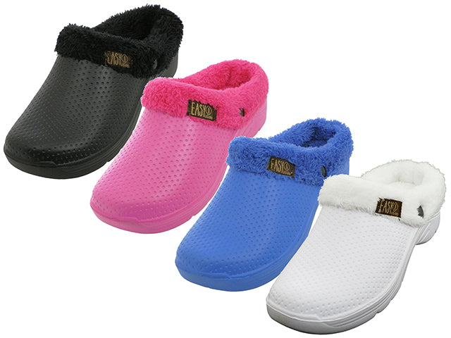 S2380L - Women's "Easy USA" Close Toe Terry Lined Sandals