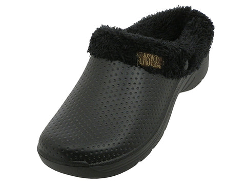 S2380L - Women's "Easy USA" Close Toe Terry Lined Sandals