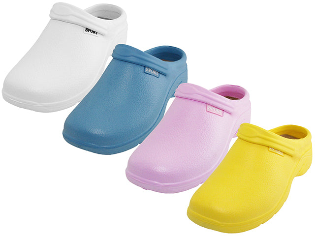 S2390L - Women's "Sport" Close Toe Rubber Nurses Clogs
