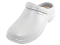 S2390L - Women's "Sport" Close Toe Rubber Nurses Clogs White (S2390L-W) S2390L-W-5TO10