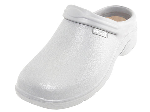 S2390L - Women's "Sport" Close Toe Rubber Nurses Clogs