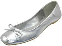 S2500L - Women's "Easy USA" Square Toe Ballet Flat Shoes