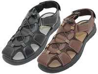 S2600-M - Wholesale Men's "Wave" Sport Hiker Sandals with Velcro Back
