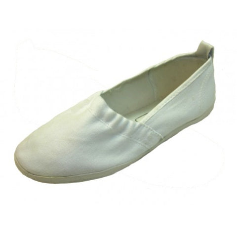 S305L - Women's "Easy USA" Elastic Upper Slip-on Canvas Shoes