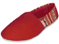S308L - Women's "Easy USA" Slip-on Casual Canvas Shoes