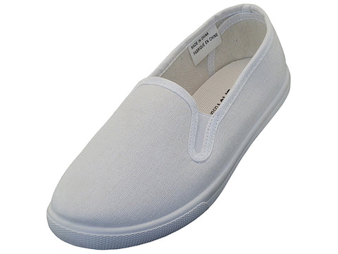 S316G - Children's "Easy USA" Slip on Twin Gore Canvas Shoes