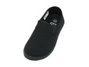 S316-I - Toddler's "Easy USA" Cotton Slip On Canvas Shoes