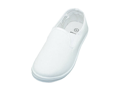 S316-I - Toddler's "Easy USA" Cotton Slip On Canvas Shoes