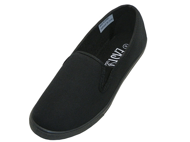 S316L - Women's "Easy USA" Slip on Twin Gore Cotton Upper Shoes