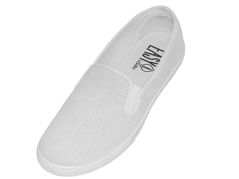 S316L - Women's "Easy USA" Slip on Twin Gore Cotton Upper Shoes