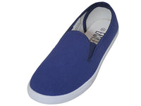 S316M - Men's "Easy USA" Slip on Twin Gore Upper Canvas Shoes