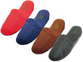 S320L - Women's "Easy USA" Pain Relief Close Toe Soft Vinyl Sandals Assorted - Dark Brown, Red, Navy & Black (S320L-D) S320L-D-6TO11