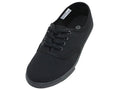 S324G - Youth's "Easy USA" Comfortable Casual Canvas Lace Up Shoes All Black (S324G-BB) S324G-BB-11TO4