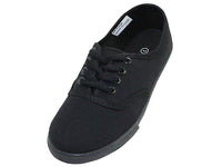 S324G - Youth's "Easy USA" Comfortable Casual Canvas Lace Up Shoes