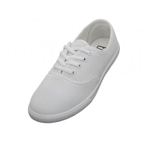 S324G - Youth's "Easy USA" Comfortable Casual Canvas Lace Up Shoes