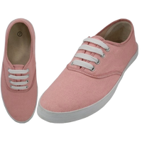 S324L - Women's "Easy USA" Comfortable Casual Canvas Lace Up Shoes