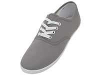 S324L - Women's "Easy USA" Comfortable Casual Canvas Lace Up Shoes
