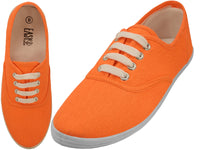 S324L - Women's "Easy USA" Comfortable Casual Canvas Lace Up Shoes
