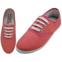 S324L - Women's "Easy USA" Comfortable Casual Canvas Lace Up Shoes