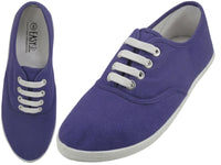 S324L - Women's "Easy USA" Comfortable Casual Canvas Lace Up Shoes
