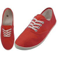 S324L - Women's "Easy USA" Comfortable Casual Canvas Lace Up Shoes