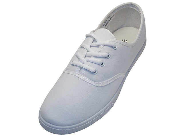 S324L - Women's "Easy USA" Comfortable Casual Canvas Lace Up Shoes
